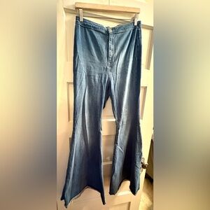 FREE PEOPLE 🌱 High Rise Super Flare Bell Bottom Jeans